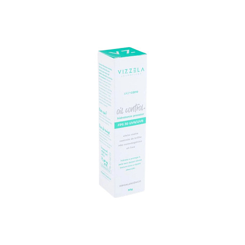 Hidratante Protetor Fps30 Skincare Oil Control 50g Vizzela