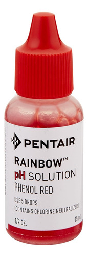 Pentair R161018 Ph Solución Fenol Rojo Con Cloro Neutralizer