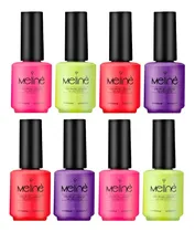 Comprar 8 Esmaltes Semipermanentes Gel Uv\u002Fled Meliné
