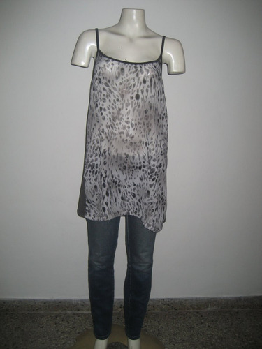 Musculosas De Gasa Estampada Talles Grandes Especiales