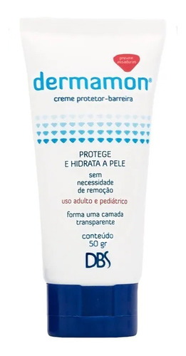 Dermamon Creme Proteção Contra Assaduras Bisnaga 50g Dbs