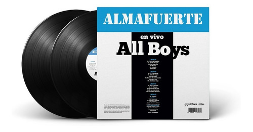 Imagen 1 de 3 de Almafuerte - En Vivo All Boys - Vinilo 2 Lp