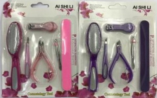 Imagen 1 de 1 de Paquete De Instrumentos Para Manicure 6pzs Mayor Y Detal