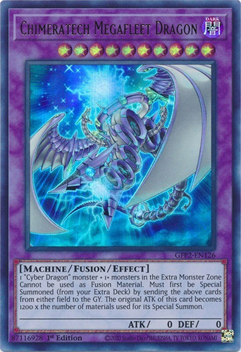 Chimeratech Megafleet Dragon - Gfp2-en126 - Ultra Rare