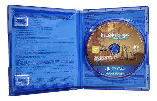Jogo Hello Neighbor Ps4 Pique Esconde Esconde Mídia Física (Usado)