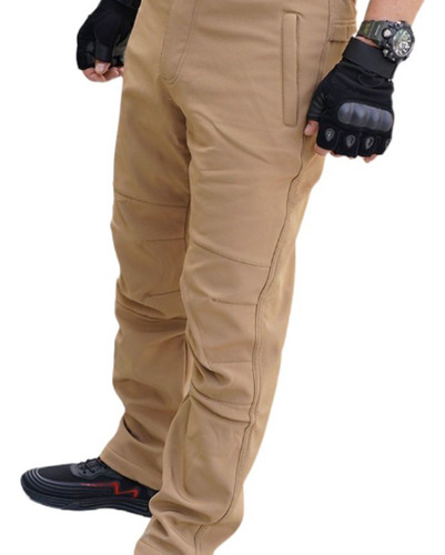 Pantalon Softshell De Hombre Termico Impermeable Para Nieve