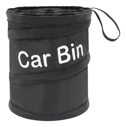 Cubo De Basura Para Coche, Negro, Impermeable