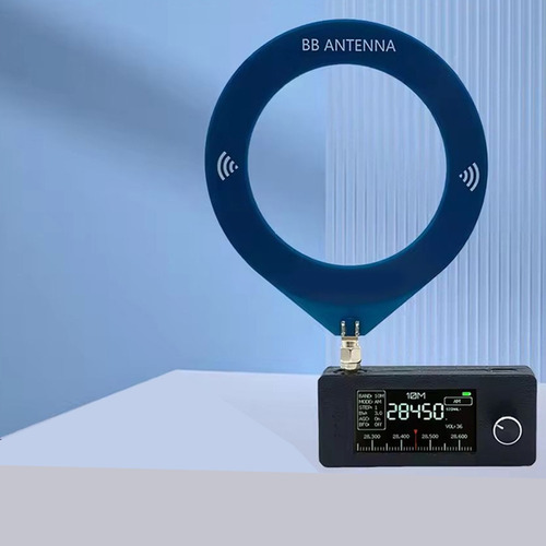 Antena De Bucle De Interfaz Sma De 0,5 Khz-108 Mhz, Tamaño D