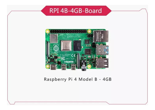 Raspberry Pi4 Pi 4 Model B 4gb Ram Novo Com Nota Fiscal