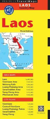 Libro Laos Travel Map Third Edition - Periplus Editions
