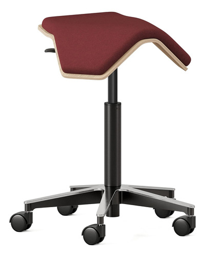 Silla De Montar Iloa Plus - Taburete Ergonómico Con Ruedas P