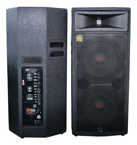 Caixa Som Ativa Leacs Fit 850 450w Rms Bluetooth Driver Jbl