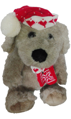 Peluche Perro Corbata Bota Navidad 34cm Target Stores