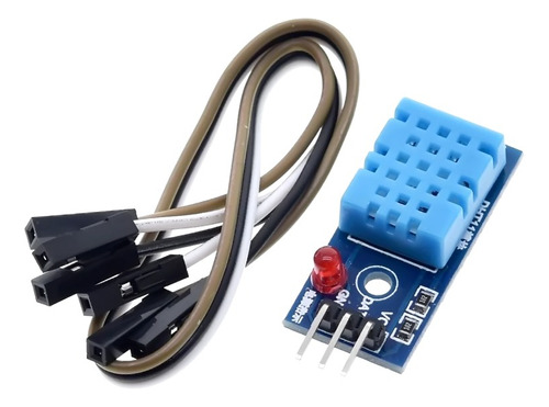 Mgsystem Modulo Sensor De Tempertura Y Humedad Dht11 Arduino