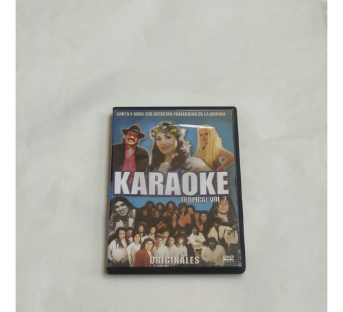 Dvd Karaoke Tropical Volumen 2 Gilda Antonio Rios Promo Difu