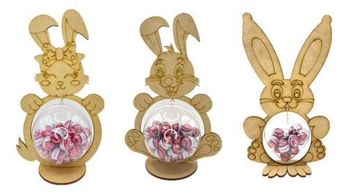 Conejo De Pascua Para Pintar Pascua Resurrección Manualidad