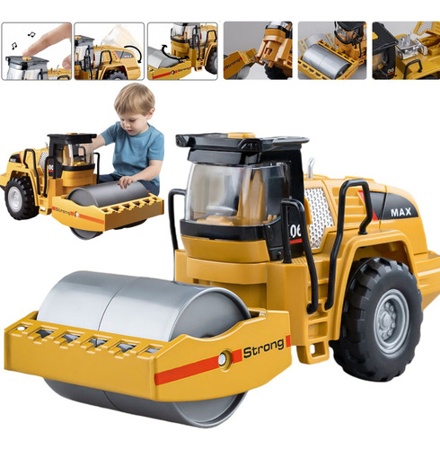 Roller De Carretera Simulado Para Niños Con Luces Y Música