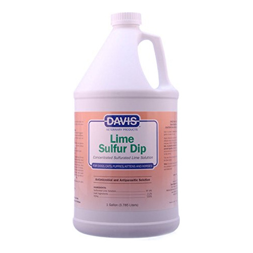 Davis Lime Sulfur Dip Para Perros Gatos Cachorros Y Oia6t