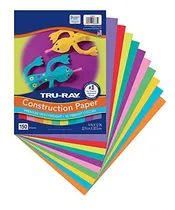 Comprar Papel Construcción Tru-ray, 10 Colores Vivos, 9puLG X
