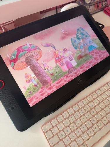 Xp-pen Artist 15.6 Pro V2 Tableta De Dibujo Display Y Lápiz Negro