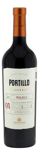 Pack De 4 Vino Tinto Portillo Malbec 750 Ml