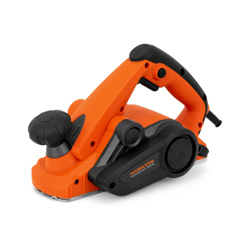 Imagen 3 de 12 de Cepillo Eléctrico De Mano Garlopa 82mm 220v 900w Con Accesorios - Hamilton Hce001