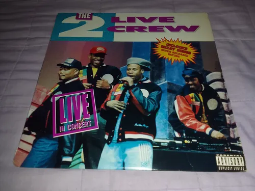 The 2 Live Crew Face Down A-- Up Lp Vinil The Two Live Crew Live In Concert- Importado | MercadoLivre