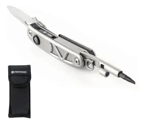 comprar Navaja Cuchillo Cortapluma Multiherramienta Pentagon +luz