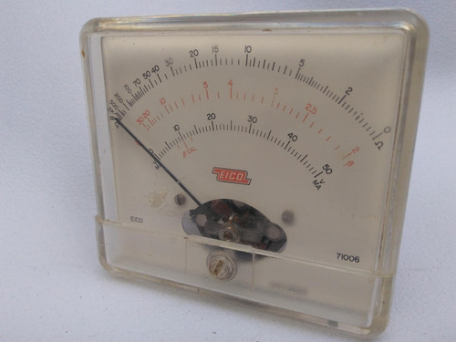 Electromania: Antiguo Multimetro De Aguja Años 60s Ckt
