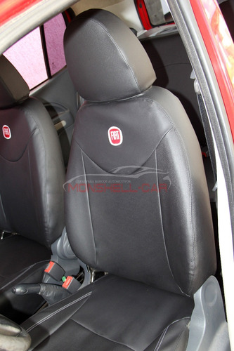 Capas Bancos Automotivos Couro P Fiat Novo Uno Sporting 2015