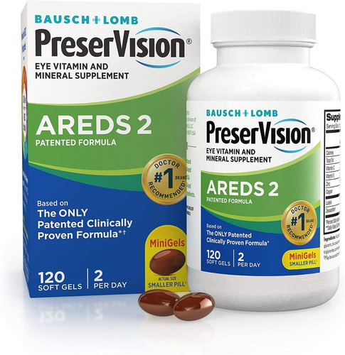 Suplemento Vitamínico Y Mineral Preservision Areds 2