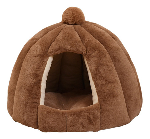 Domo Gato Cama Cueva Lana Acogedor Mascota Tienda Cojín