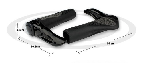 Imagen 2 de 10 de Puños Antideslizantes Para Bicicletas Marca West Biking
