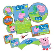 Comprar Kit Imprimible George Pig Personalizado Cumpleaños Candybar