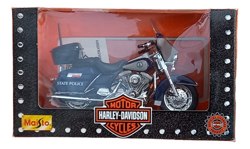 Moto A Escala Harley Davison