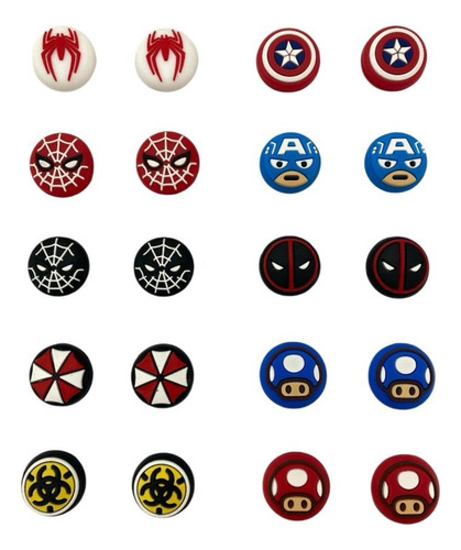 Grips Silicona Análogo Compatible Mando De Ps5 Ps4 Ps3 Xbox