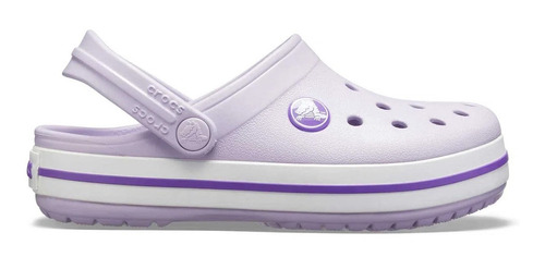 Crocs Crocband Clog Lila Blanco Mujer