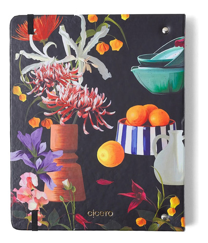 Caderno Criativo Argolado A5 Cicero - Ateliê Preto