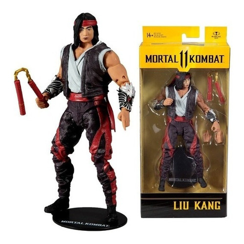Boneco Liu Kang Mortal Kombat - Mcfarlane - Fun