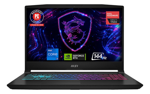 Msi Laptop De Juego Katana 15 15.6  144hz Fhd: Intel Core