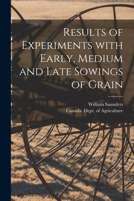 Libro Results Of Experiments With Early, Medium And Late ...