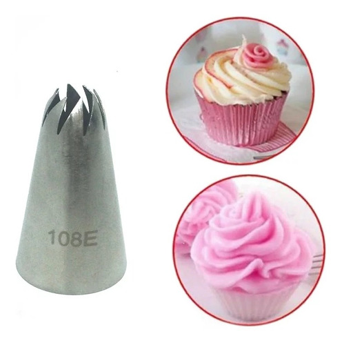 Boquilla Reposteria 108e Acero Inoxidable