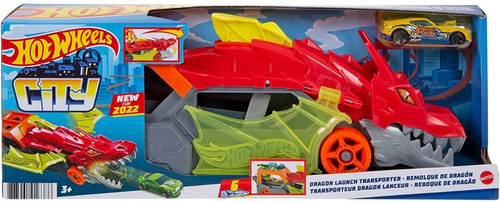 Camion Lanzador Dragon Hot Wheels Gtk42 Mattel Bestoys