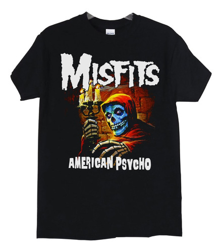 Polera Misfits American Psycho Punk Abominatron