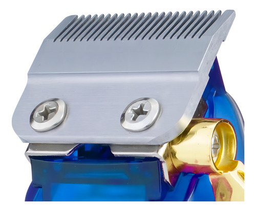 Maquina De Corta Cabelo Kemei 2706 Pg Relevo 3d Transparente
