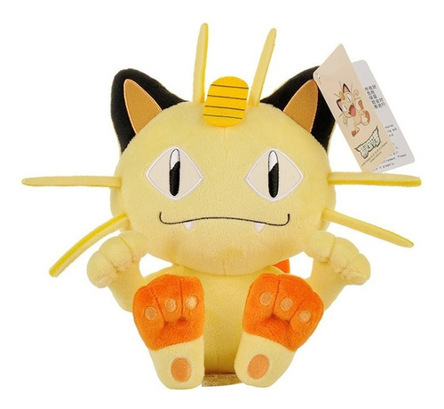 Peluche Meowth De Pokemon Importado 