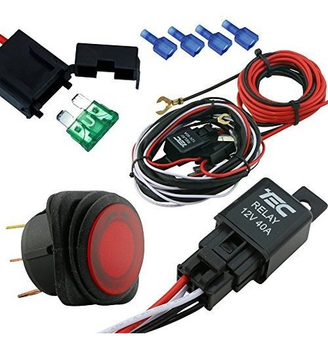 Kawell Kit De Arnés De Cableado De Barra De Luz Led De 2