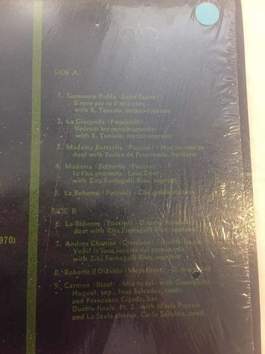 Disco Vinilo Lp Antonio Cortis Paoli Oasi Anniversary Album (Usado)