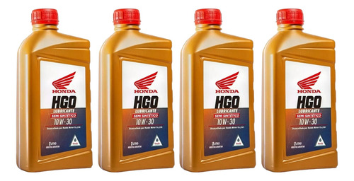 Aceite Semi-sintetico Hgo 10w30 4t Honda X 4 Litros