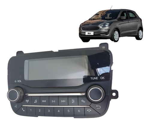 Rádio Ford Ka 1.0 2021 